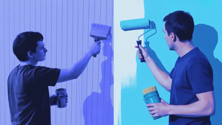 How to Paint Wood Paneling the Right Way
