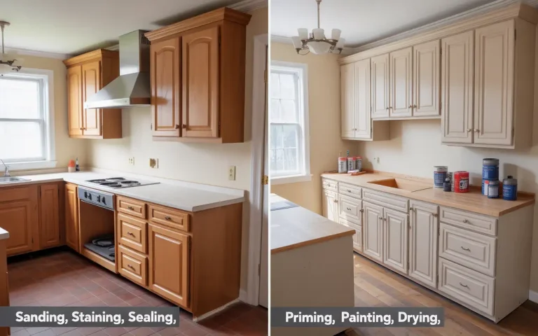 Cabinet Refinishing vs Painting: Save $10,000+ (2025 Guide)