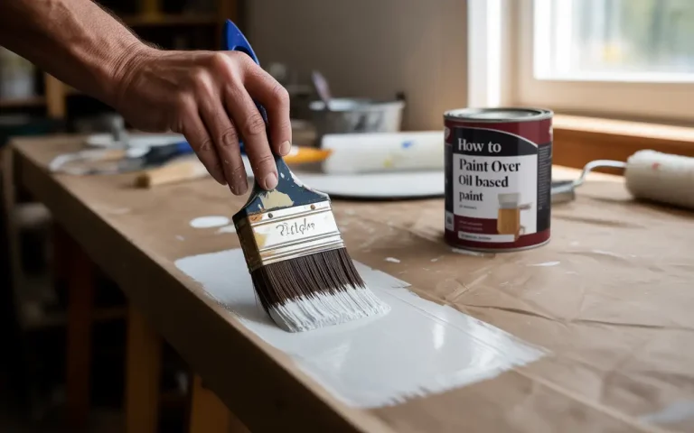 How to Paint Over Oil Based Paint: The Right Way (2025)