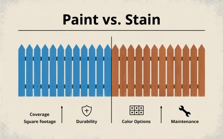 What's the Difference Between Stain and Paint? 2025 Guide
