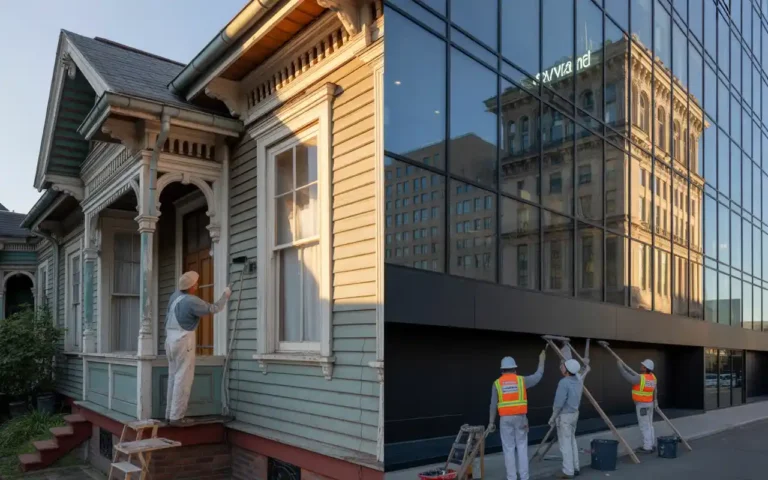 11 Difference Between Residential and Commercial Painting