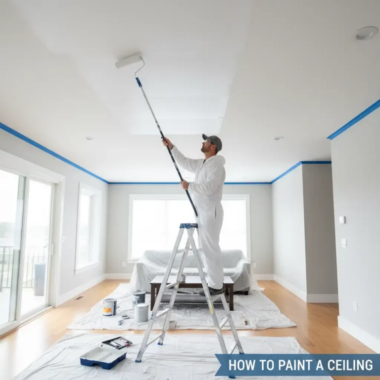 How to Paint a Ceiling Like a Pro - Complete Guide