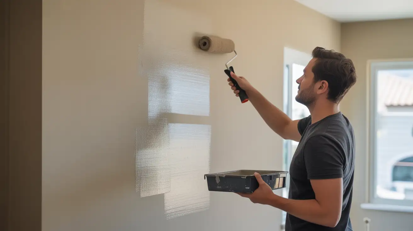 Featured image showing how to fix paint streaks on walls inside a modern home.