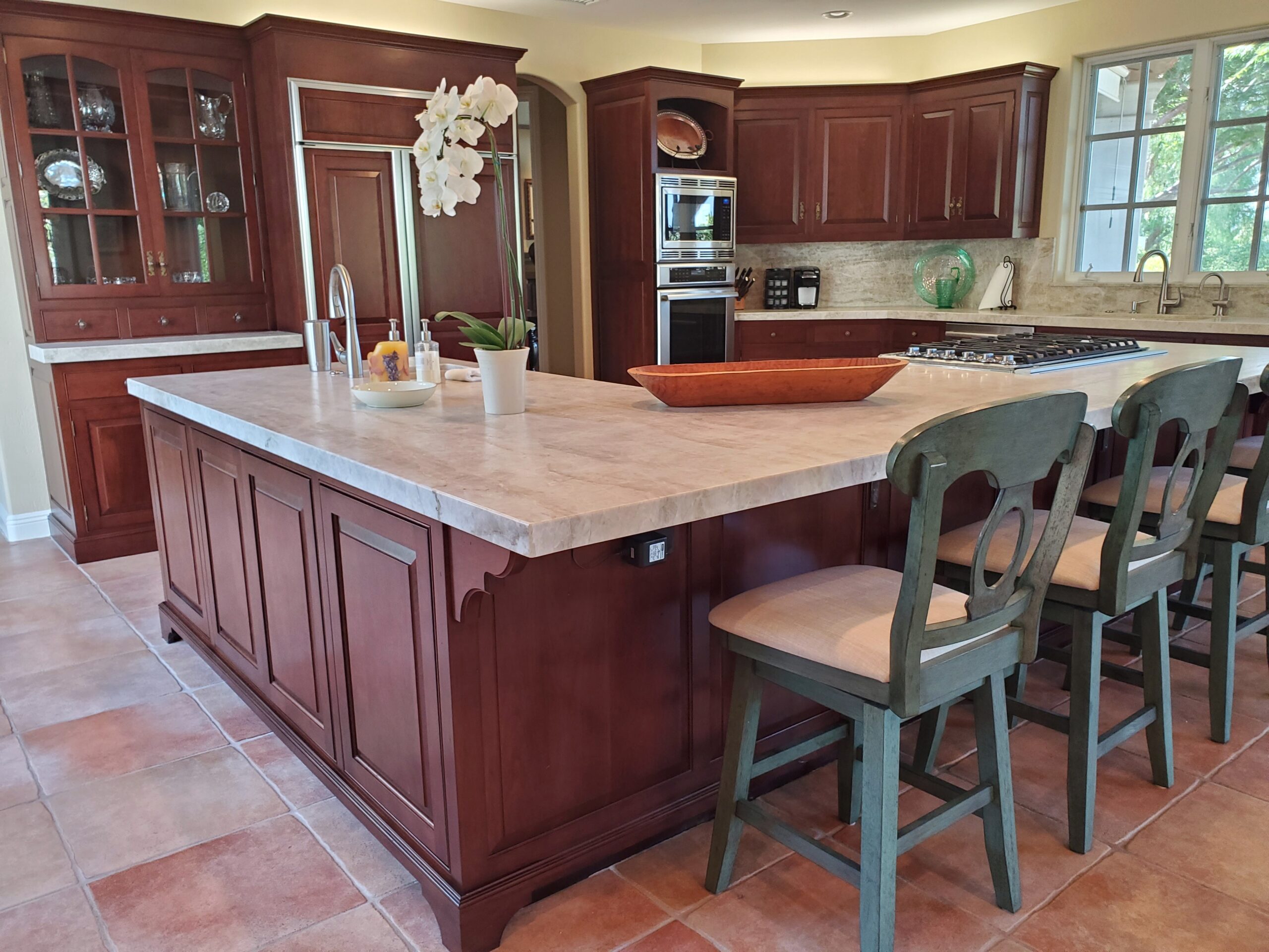 Cabinet painting project by SD Custom Painting