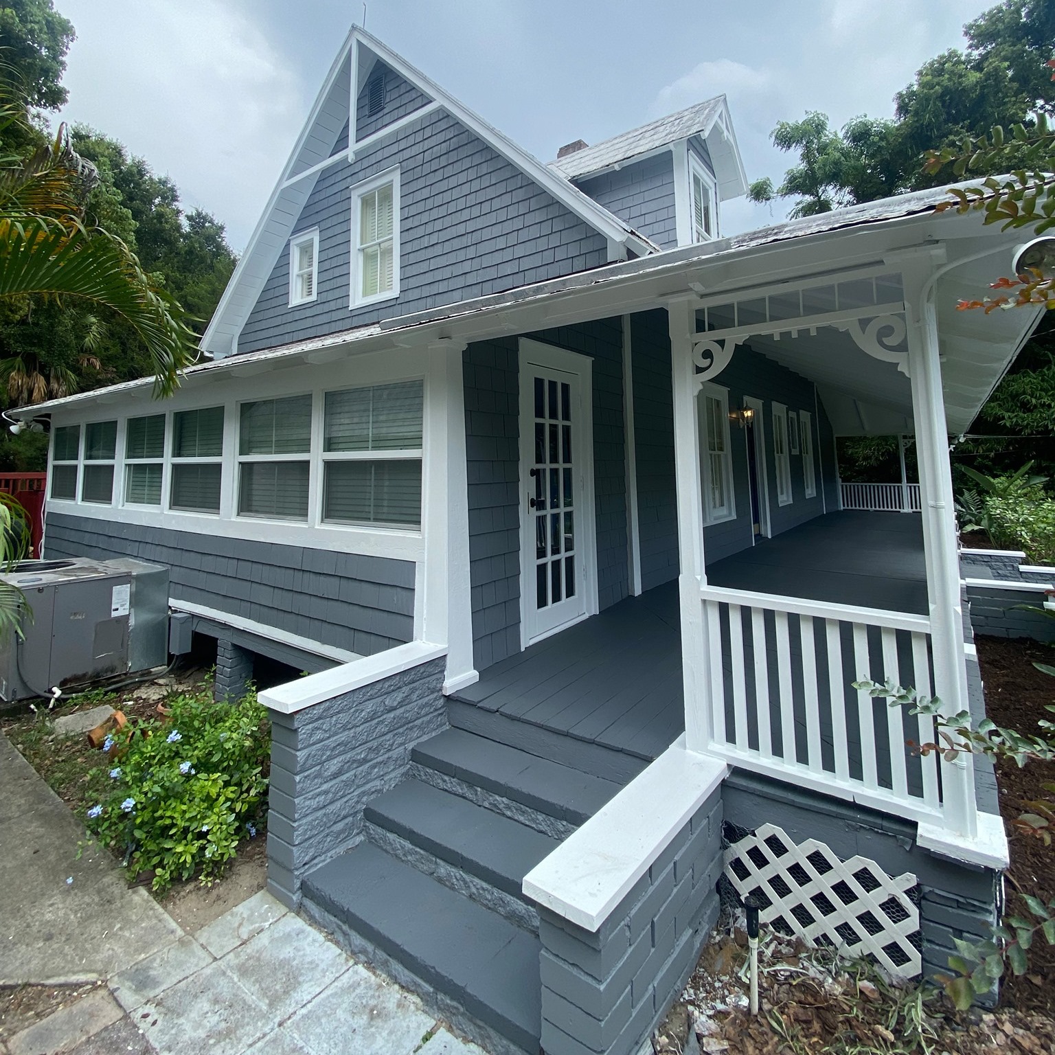 Exterior painting project