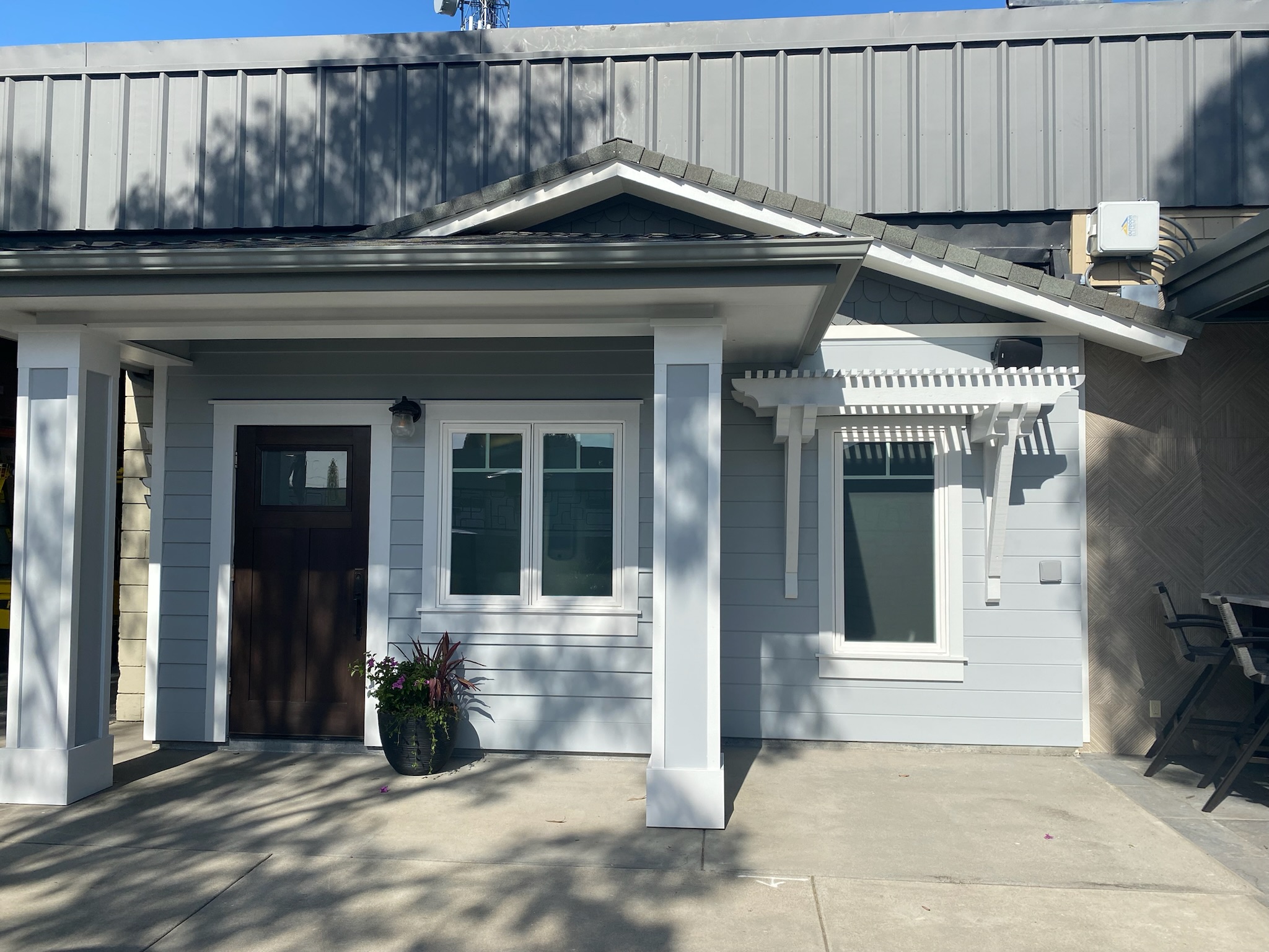Exterior painting project