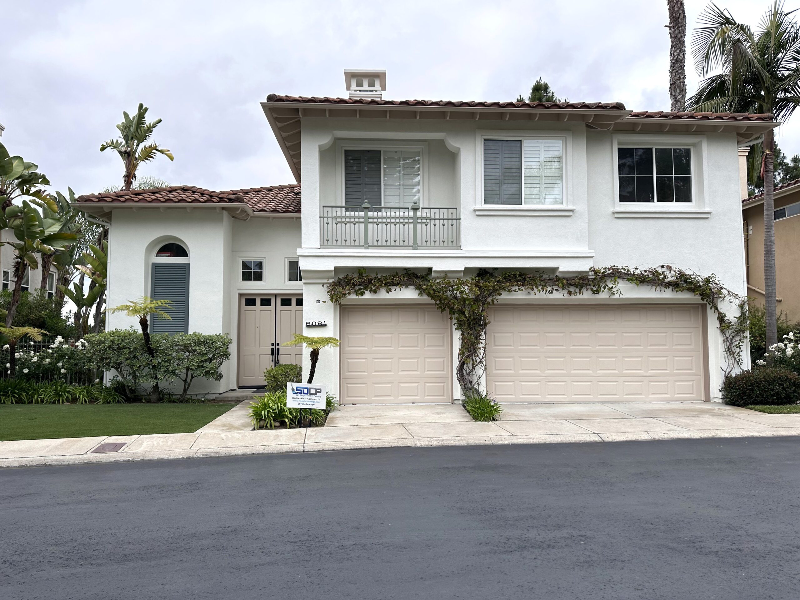 Exterior painting project