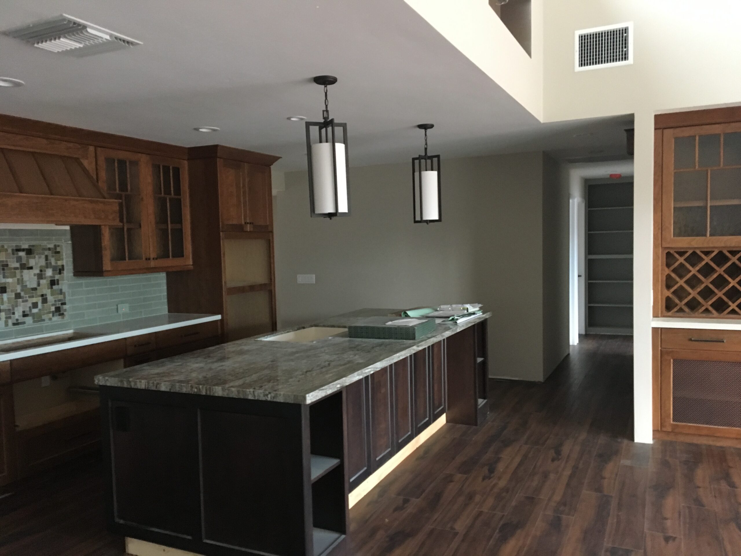 Cabinet painting project by SD Custom Painting