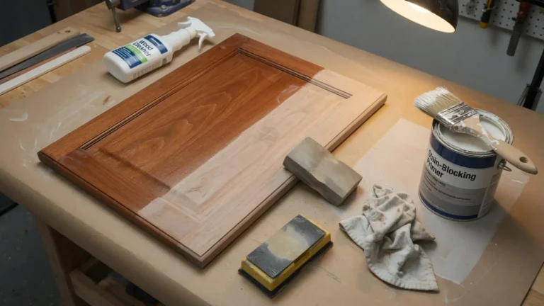 Why Proper Preparation Matters Before Painting Stained Wood
