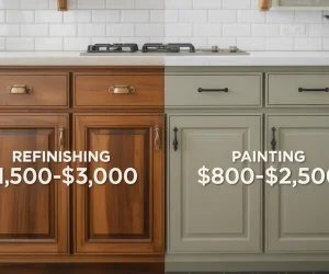 Cabinet Refinishing vs Painting: Save $10,000+ (2025 Guide)