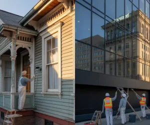 11 Difference Between Residential and Commercial Painting