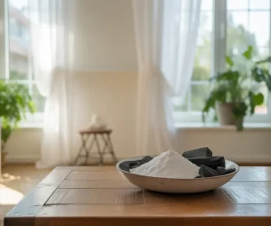 Simple household items like baking soda and activated charcoal effectively absorb paint odors and freshen your freshly painted room within hours.